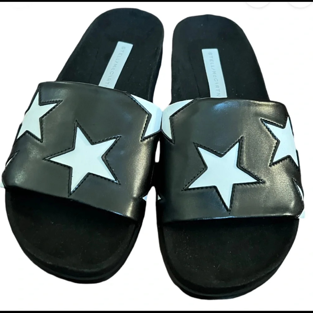 New Stella McCartney Star Slide Sandals - Picture 1 of 6